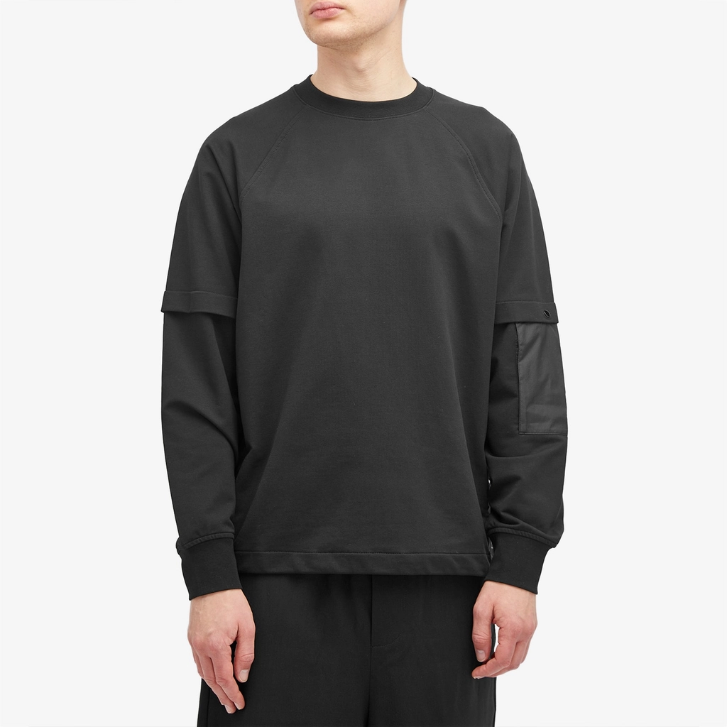 CP Company Men's Metropolis Crew Neck Sweatshirt Black